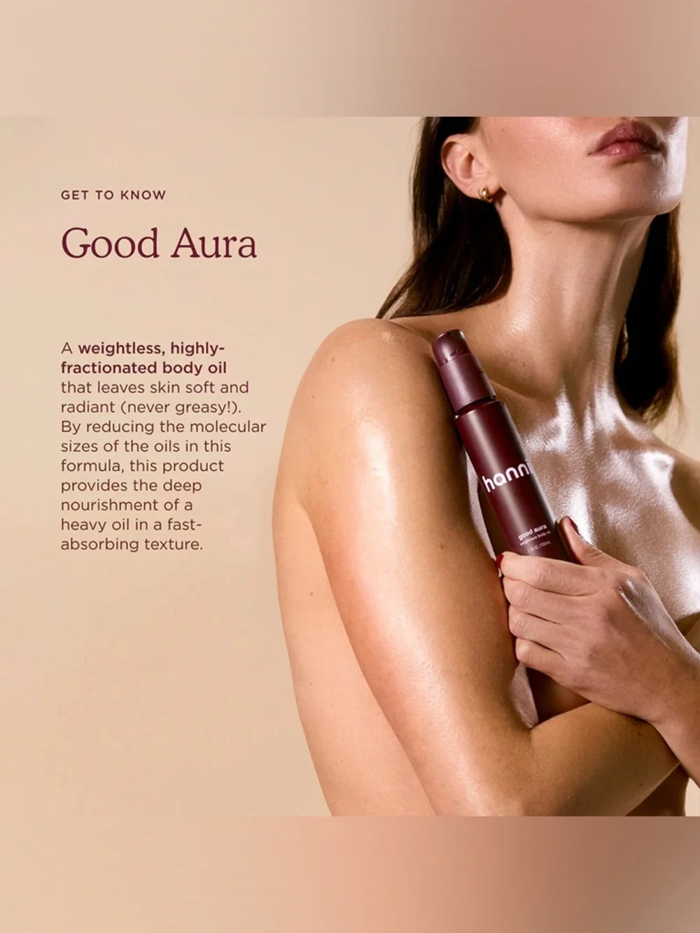 Hanni Good Aura Weightless Body Oil